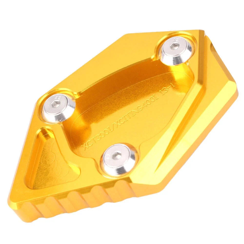 Aluminium Kickstand Pad for Kymco XCITING 400i (2012-2015) Gold