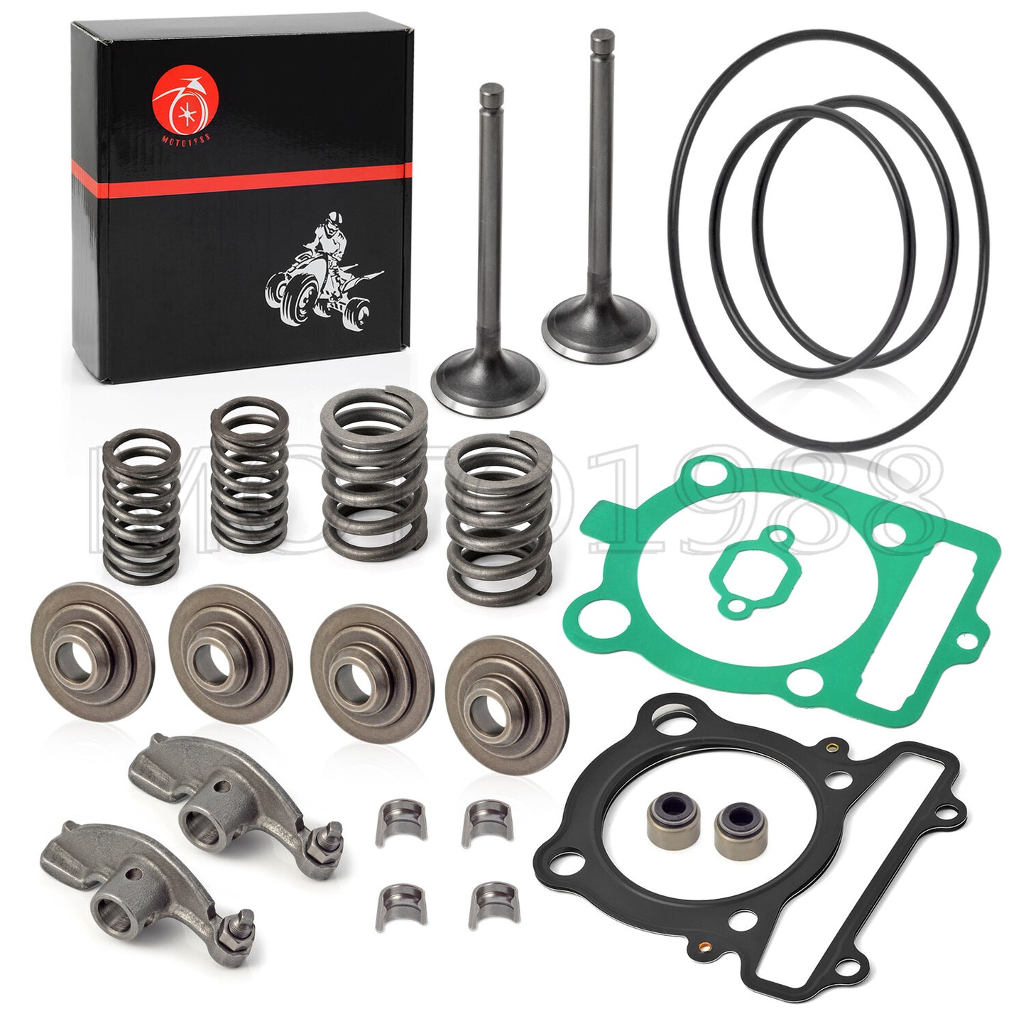 Rocker Arm & Valve Kit for Yamaha 350 Warrior Raptor Grizzly