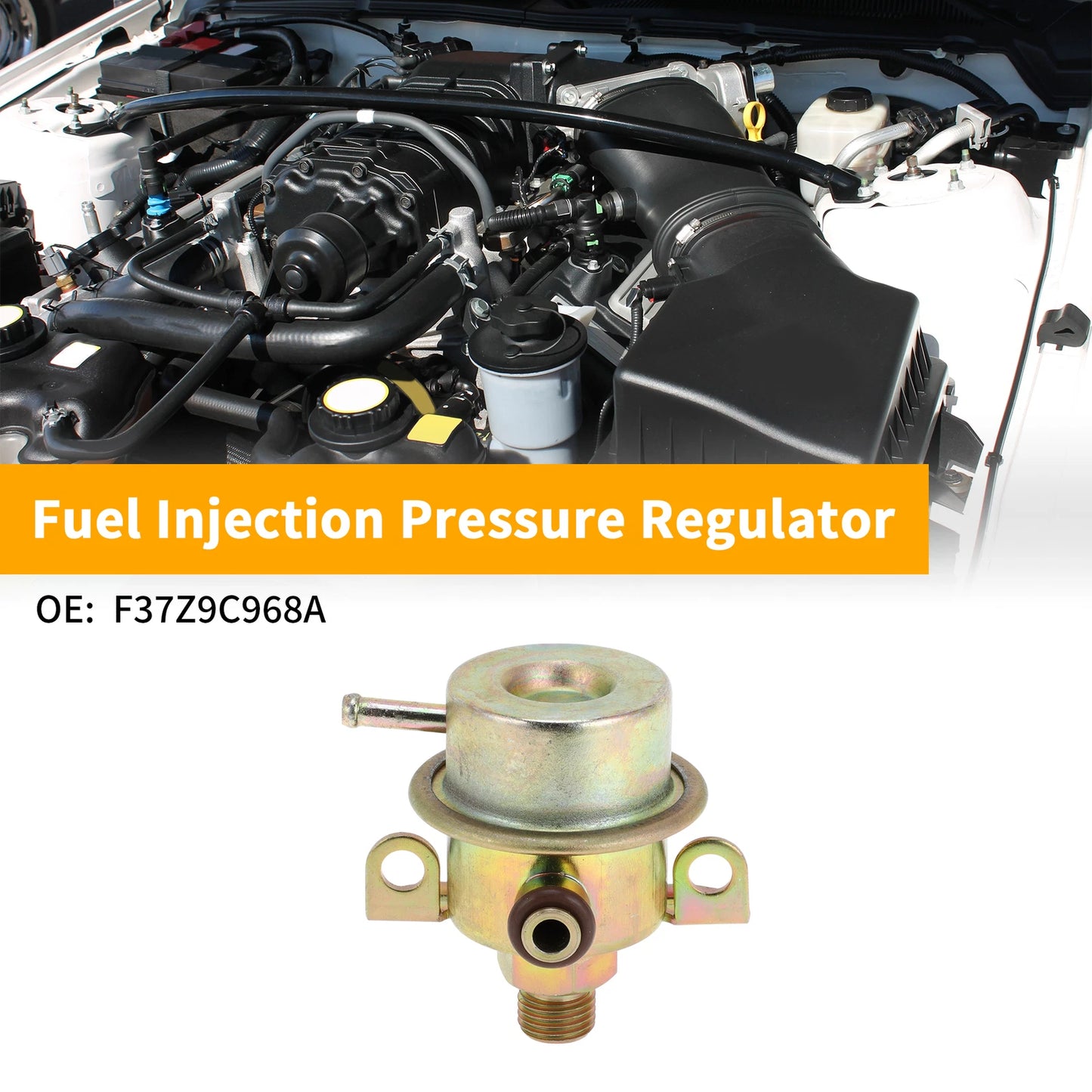 Fuel Pressure Regulator for Ford Explorer (1991–1998) No.F37Z9C968A Metal