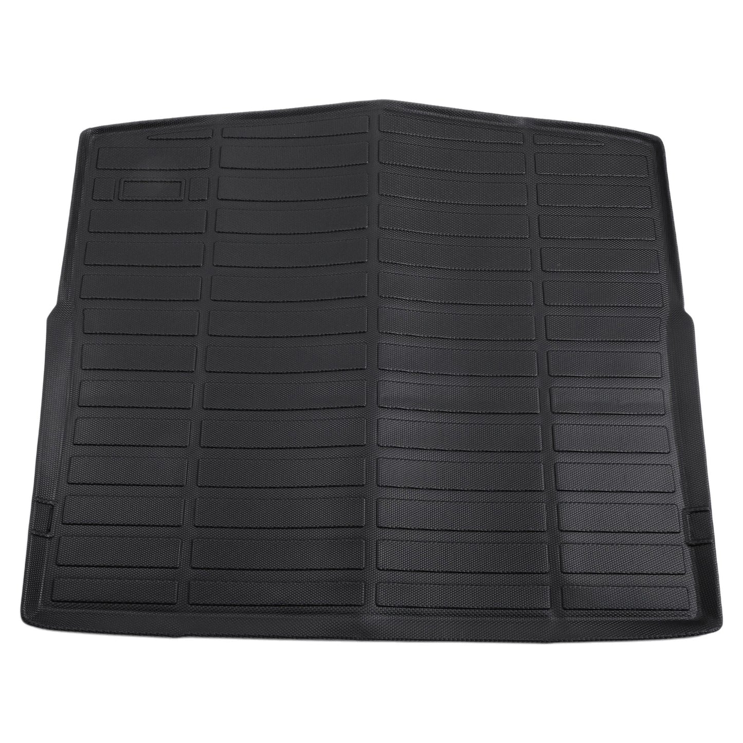 Cargo Liner Rear Trunk Mat for BMW X1 F48 (2016–2022) Long Grid Pattern Black TPE