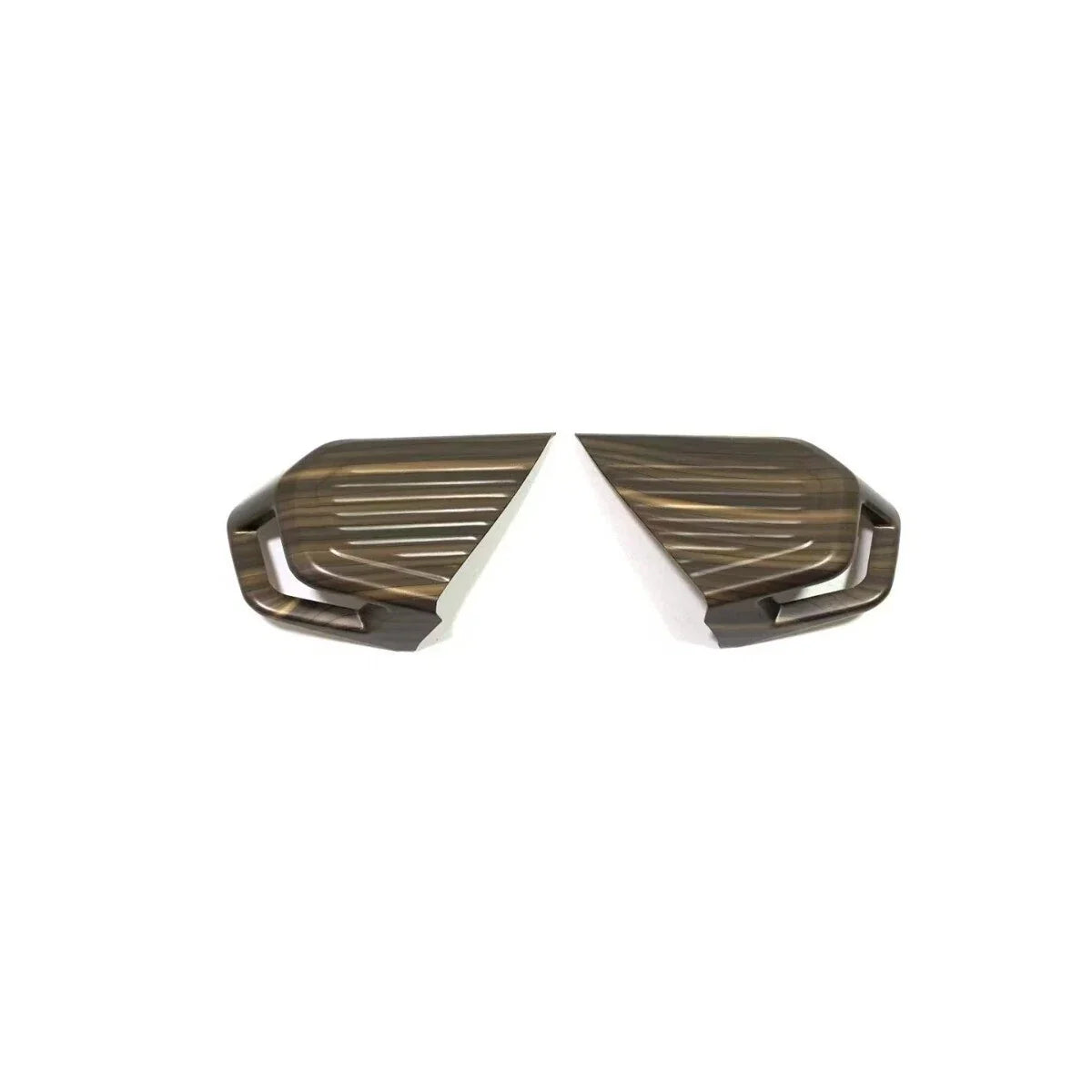 24x Wood Grain Interior Accessories Cover Trim for Toyota Prado (2024–2025)