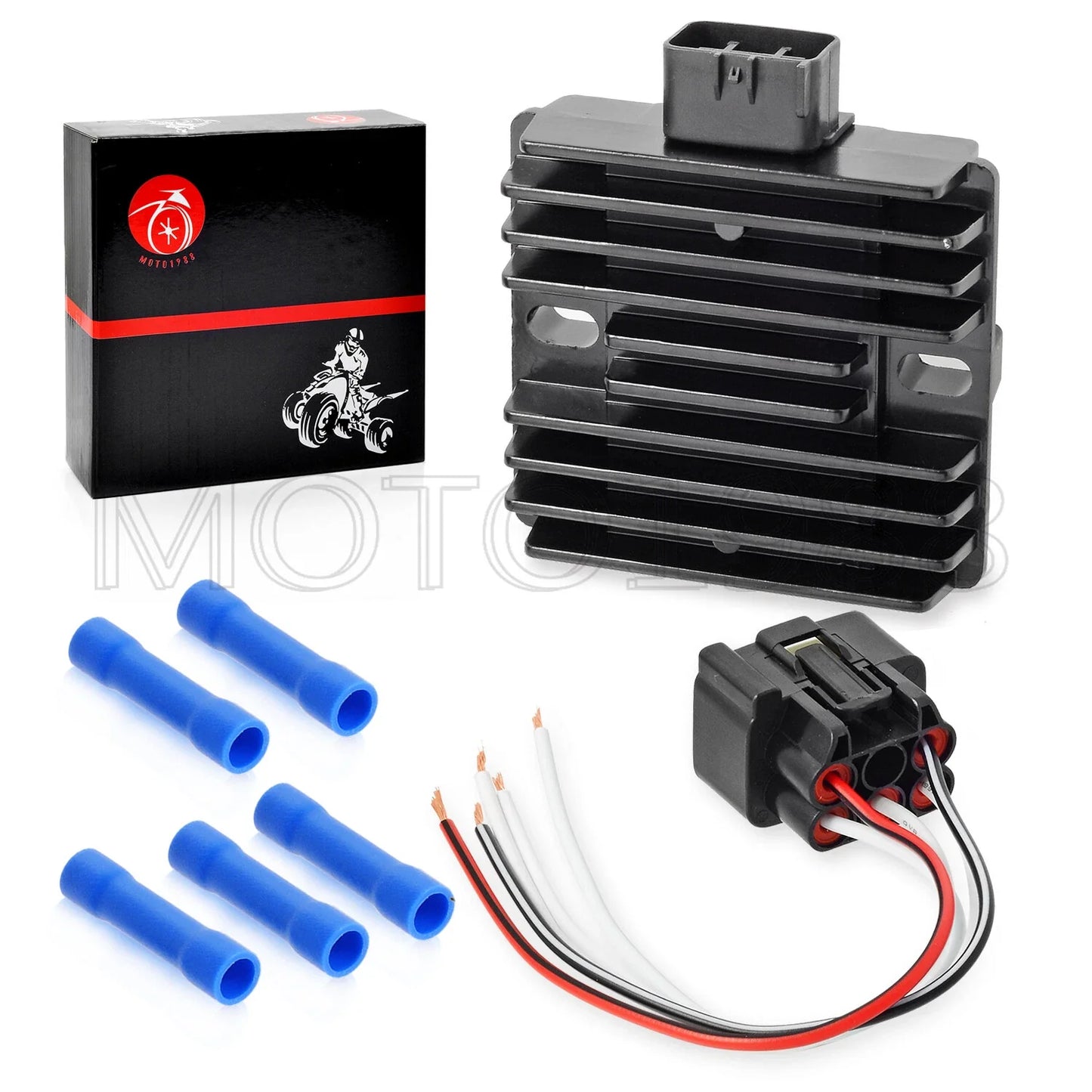Voltage Regulator Rectifier & Plug for YAMAHA XVZ1300 (1999–2013)