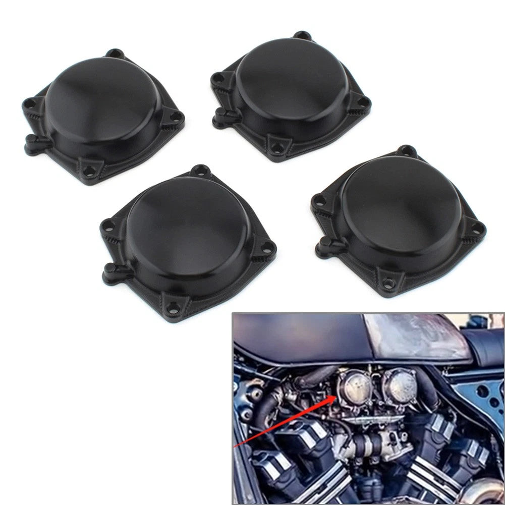2X Carburetor Top Lid Cap Diaphragm Covers for Yamaha V-Max 1200 (1994–2007)