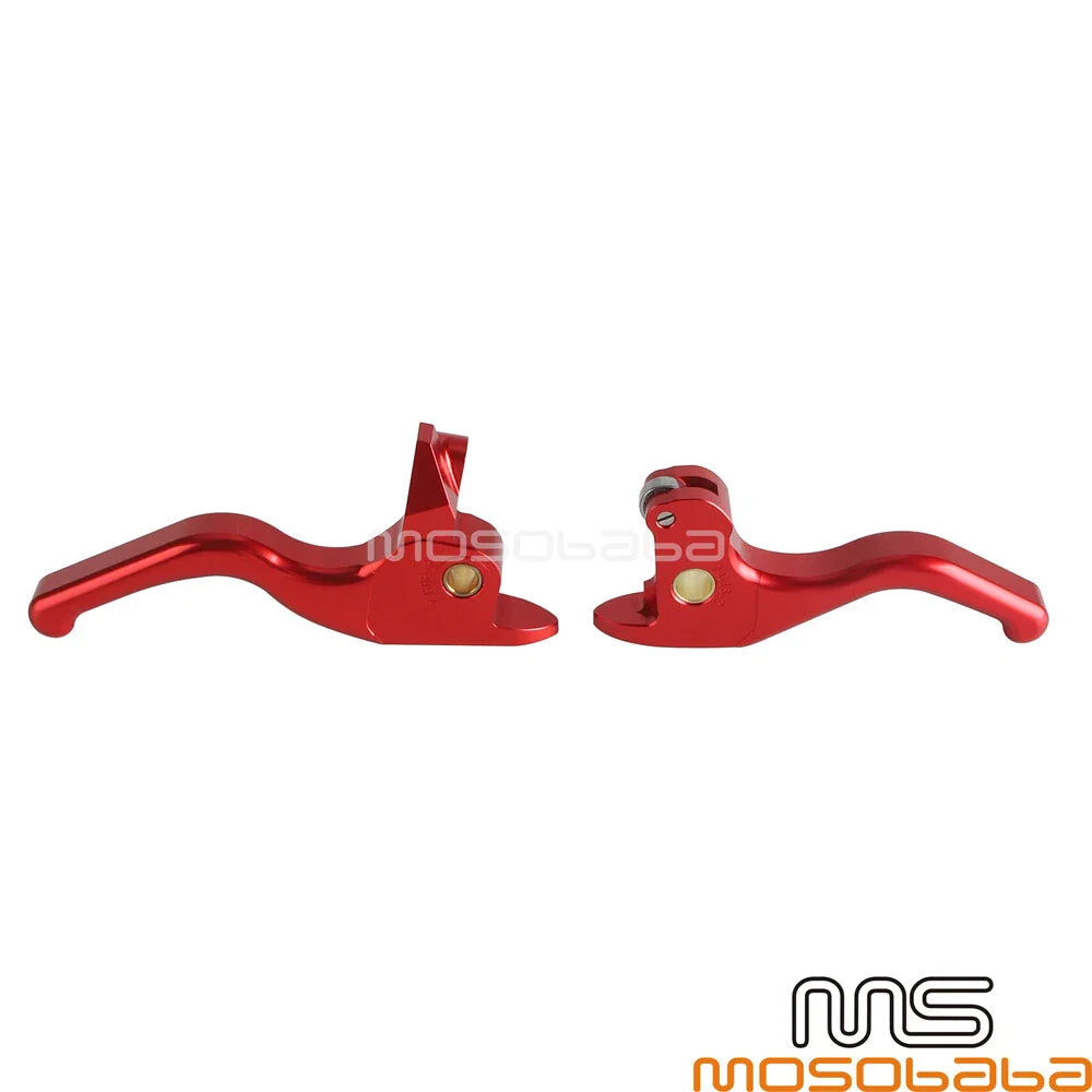 Finger Hand Brake Clutch Levers for Harley Touring Electra Glide (14-16)