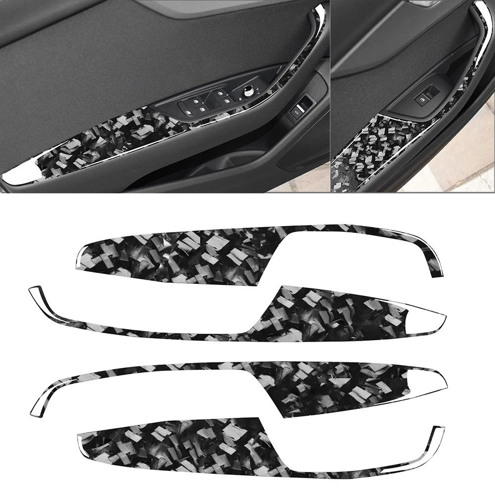 Steering Wheel Paddle Shifter Extensions for Audi A4L A8 S5 S6 (2009–2012) Carbon Fiber