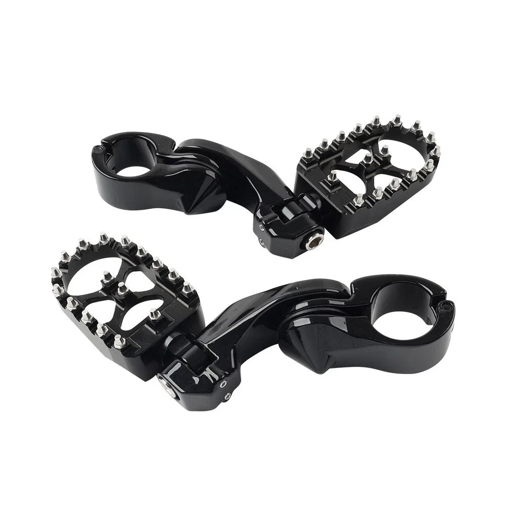 1. Motorcycle Foot Pegs for Harley Touring 1.25"
