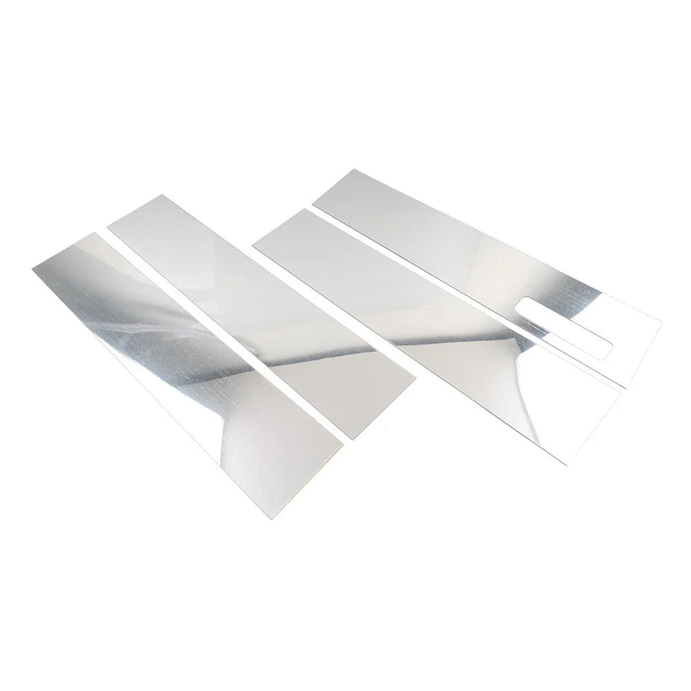 Pillar Post Set Door Window Trim Covers for Ford F150 2015-2022