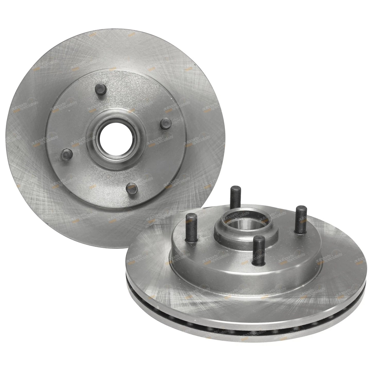 2 Front Disc Brake Rotors for Nissan R31 Skyline (1986–1990)