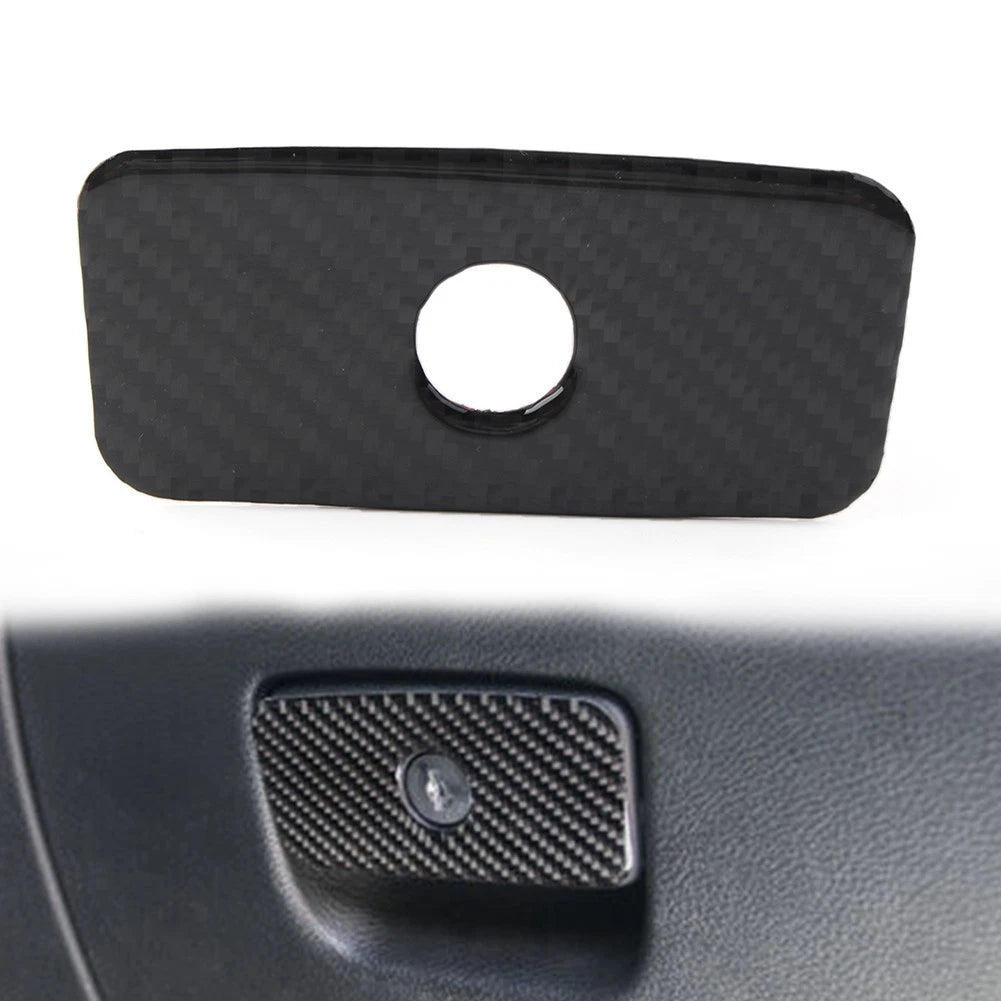 Carbon Fiber Gear Shift Panel Cover Trim for Jeep Cherokee (2014–2018)