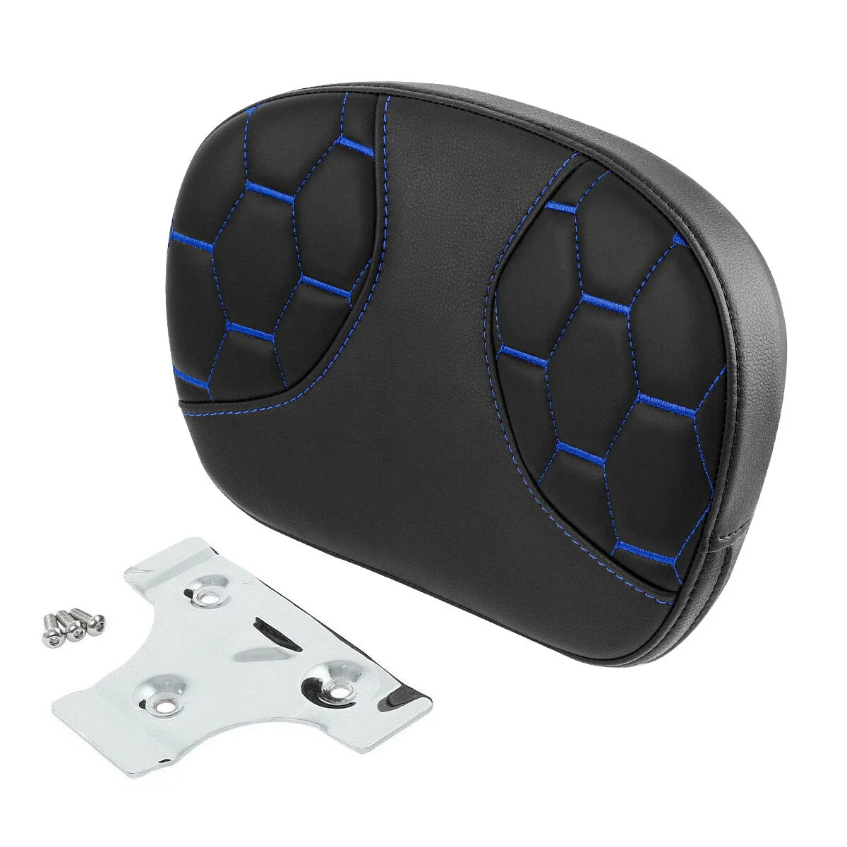 Black Sissy Bar Backrest for Harley Road King Electra Street Glide