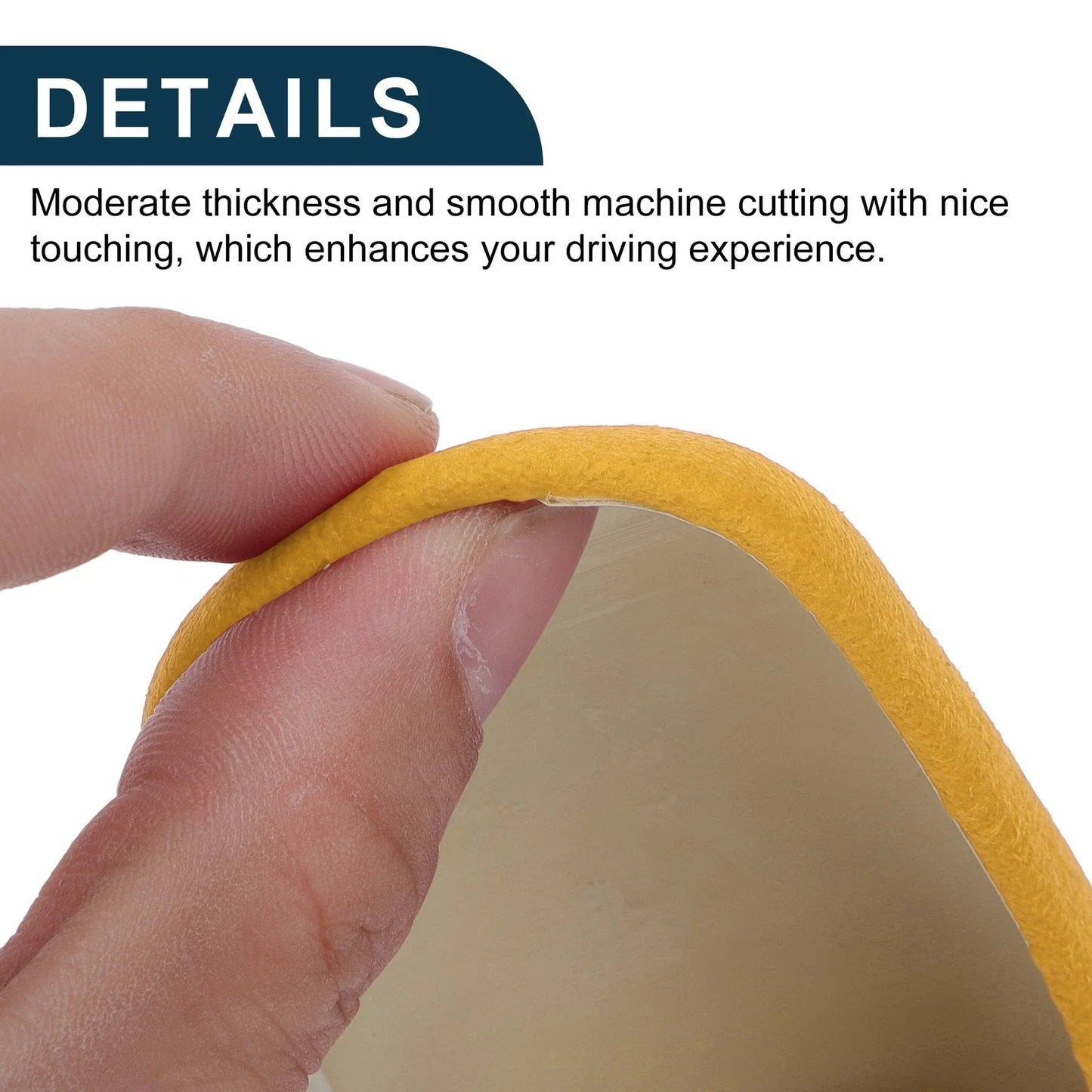 Gear Shift Knob Cap Cover for Porsche Cayenne (2018-2025) Yellow 1 x Pcs
