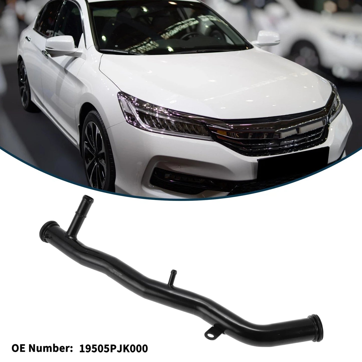 Radiator Hose for Honda Accord 2.3L (1998-2002) Iron Coolant Pipe