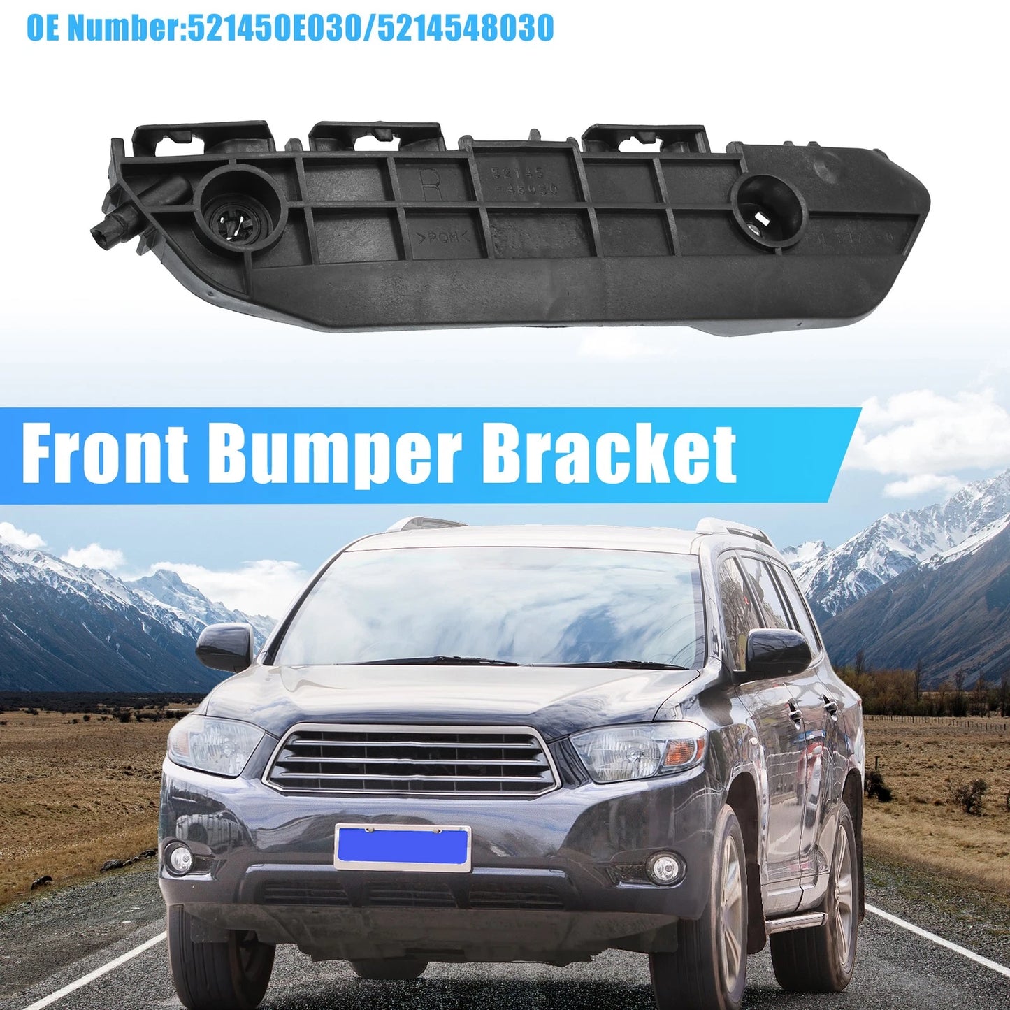 Front Right Bumper Cover Bracket for Toyota (No. 521450E030, 5214548030)