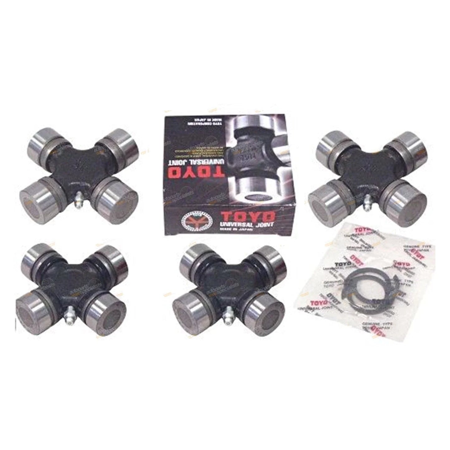 4 x Universal Uni Joint Set for L300 Express Front Rear (1984-2000)