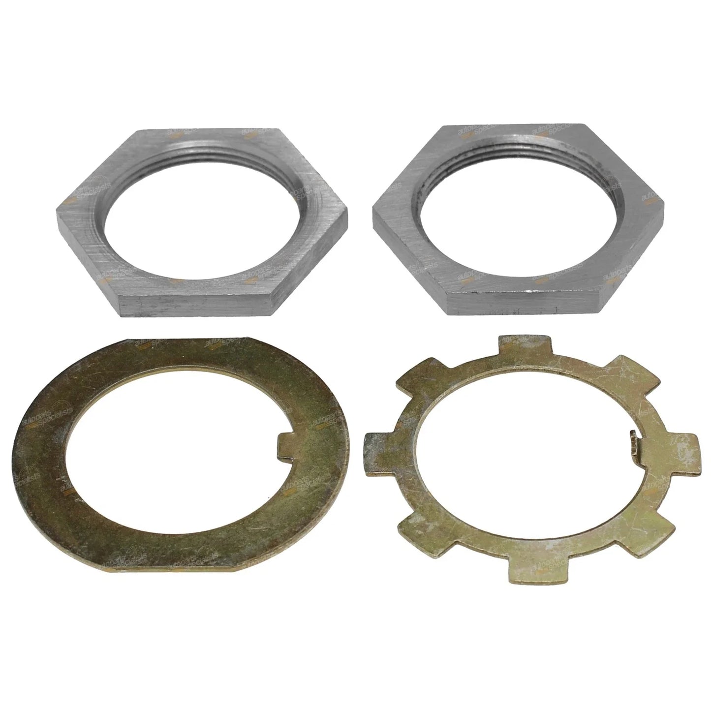 Front Axle Lock Nut + Washer Kit for Suzuki Sierra LJ SJ Models & Jimny