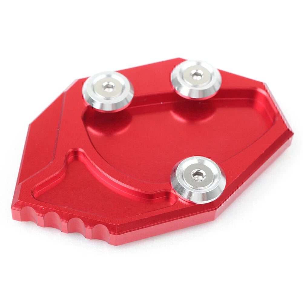 Red Kickstand Extension Pad for Kawasaki ZX14R ZZR1400 GTR1400 (2006-2023)