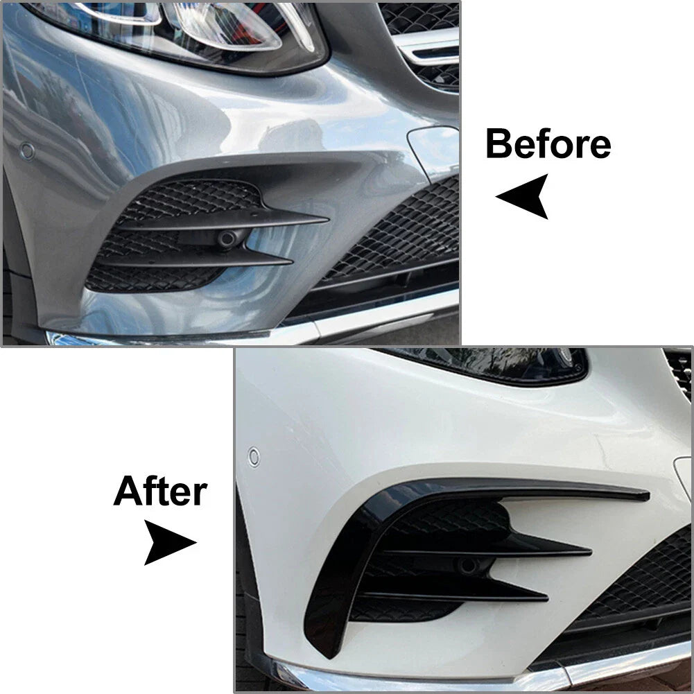 Front Fog Lamp Light Strip Trim for Mercedes Benz GLC Class (2016-2019)
