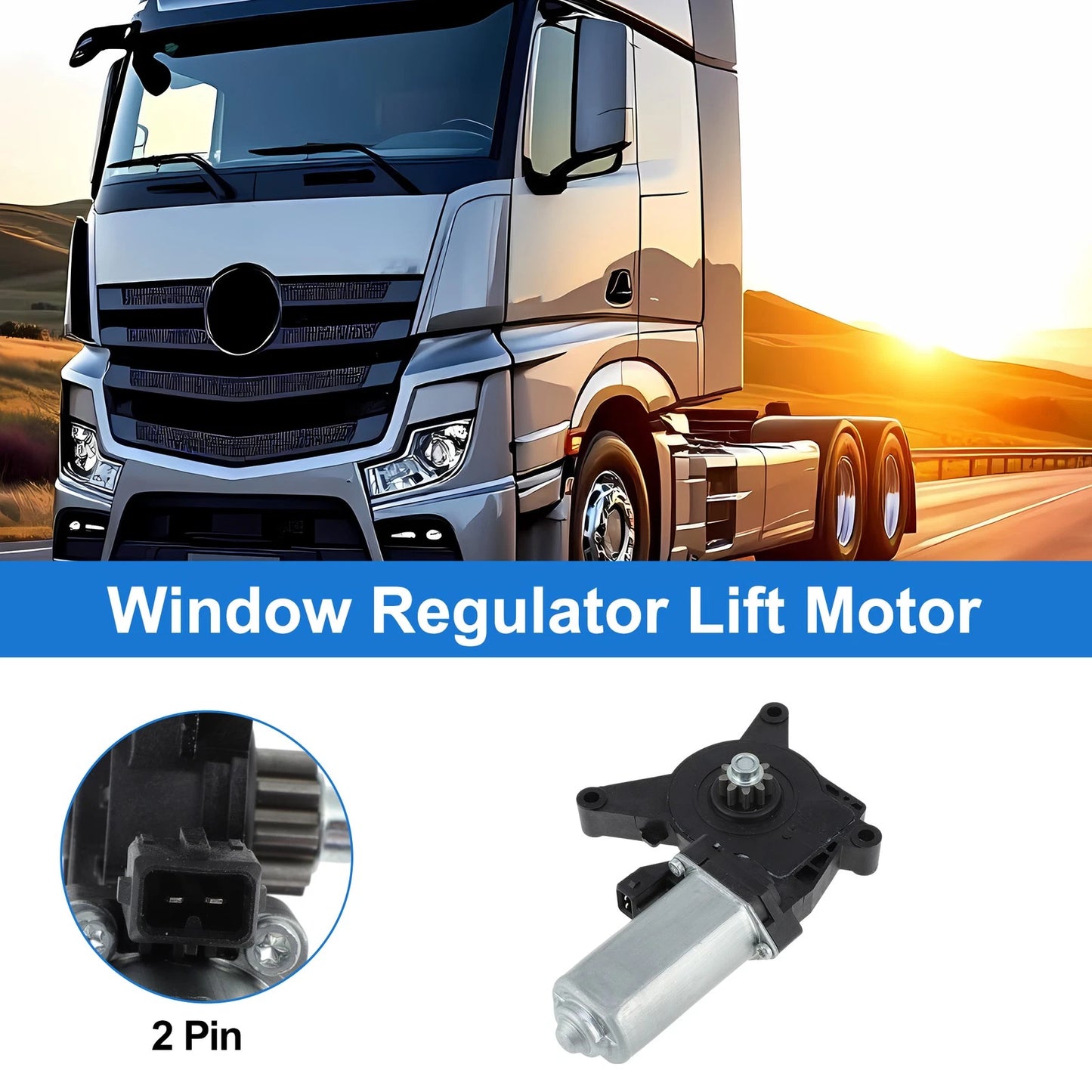 Power Window Regulator Lift Motor for Mercedes-Benz (No.0008202908)