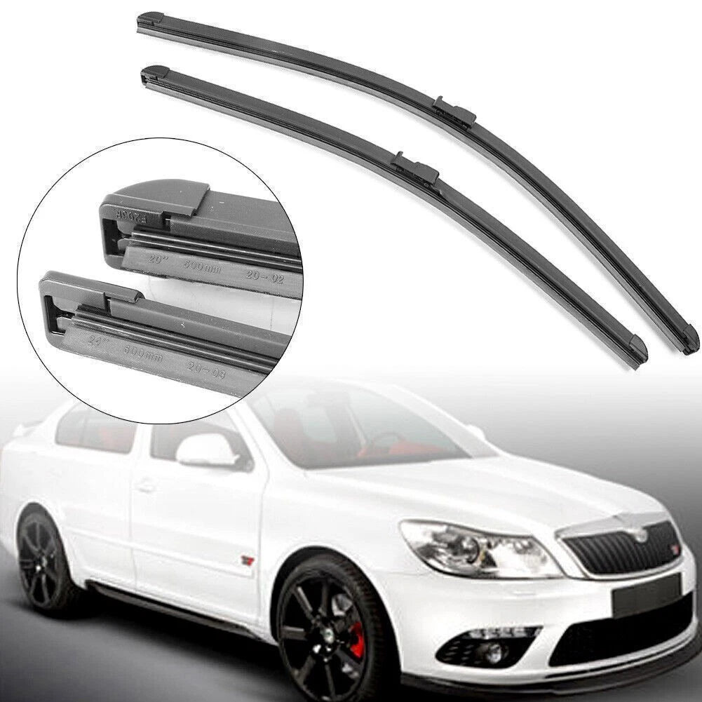 Set of 2 Windshield Wiper Blades for BMW X5 E70 (2007–2011) 24" 20"