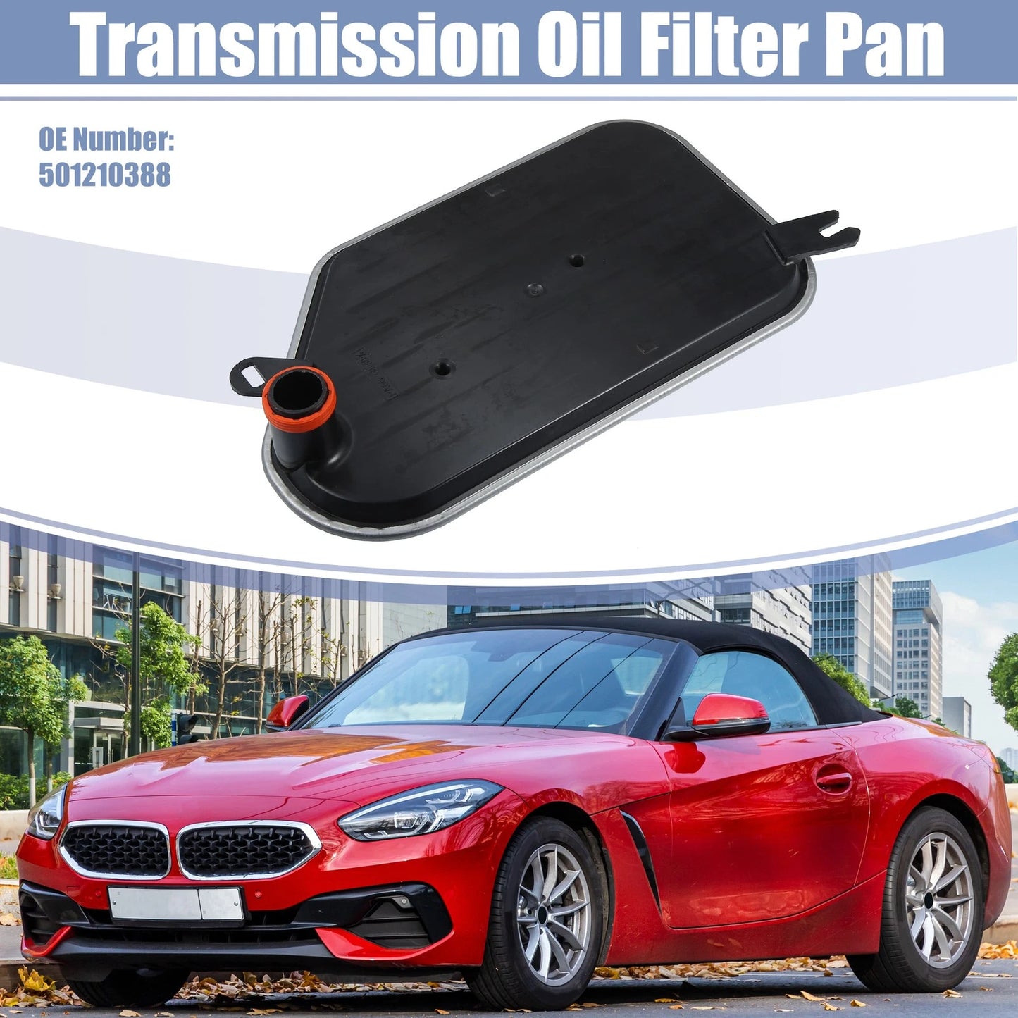 Transmission Filter Oil Pan for BMW Z4, 525i (2003–2005) 501210388