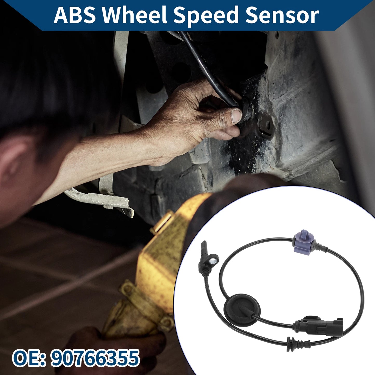 ABS Wheel Speed Sensor No. 90766355 for Chevrolet Cruze (2011–2016)