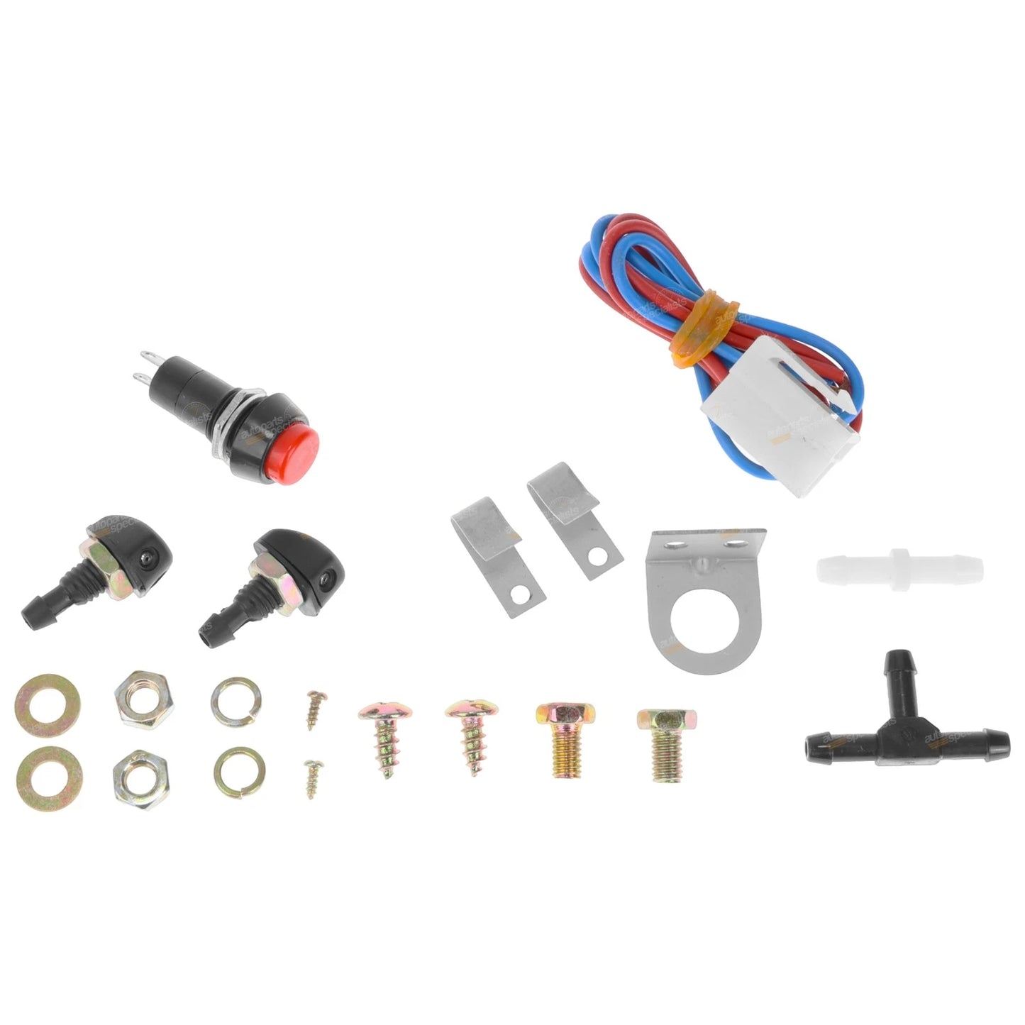 Windscreen Washer Kit for Universal Vehicles (12V)