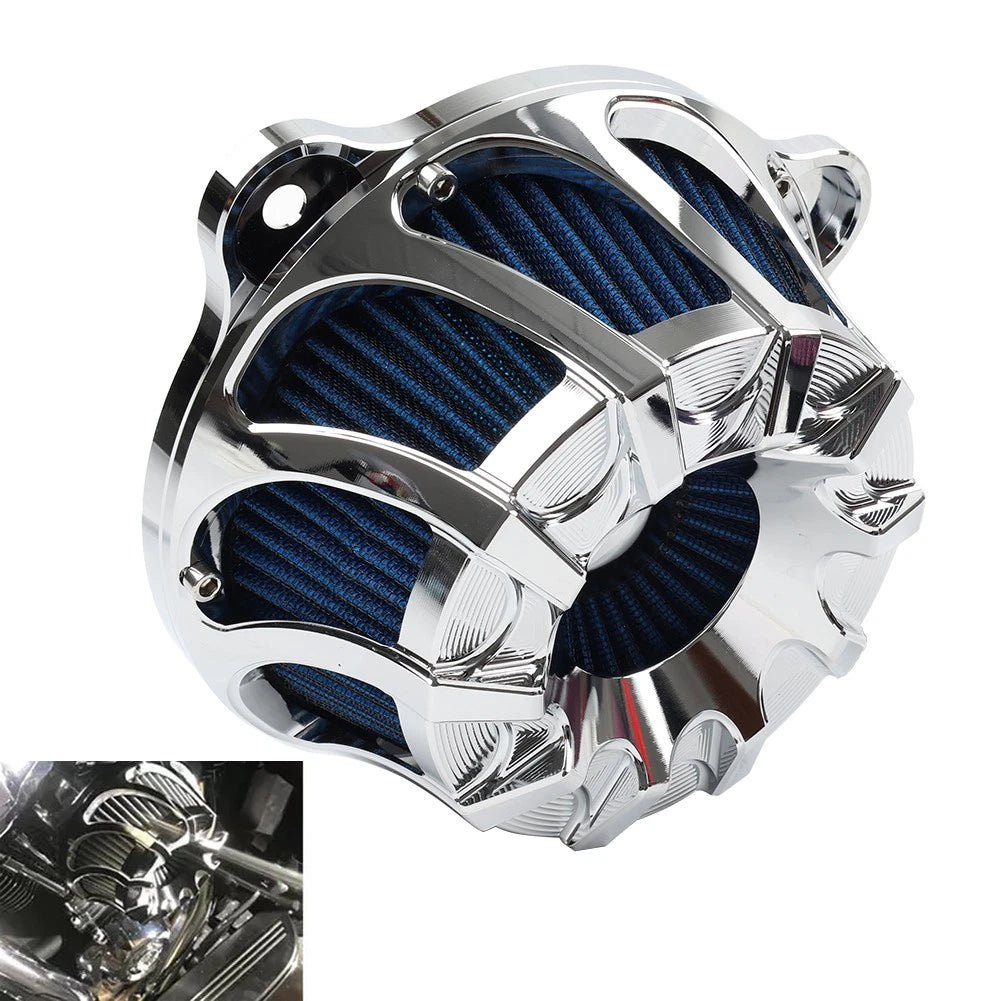 Air Cleaner Intake Filter for Harley Softail Touring Road Glide Dyna