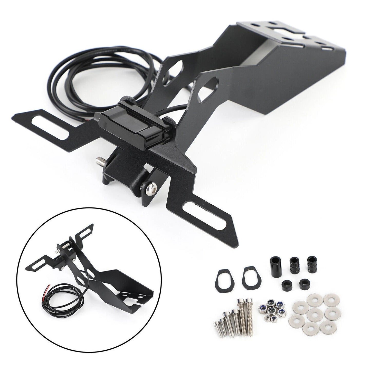 Real Carbon Fiber Foot Protection Board for Kawasaki ZX-6R 636 (2019–2025)