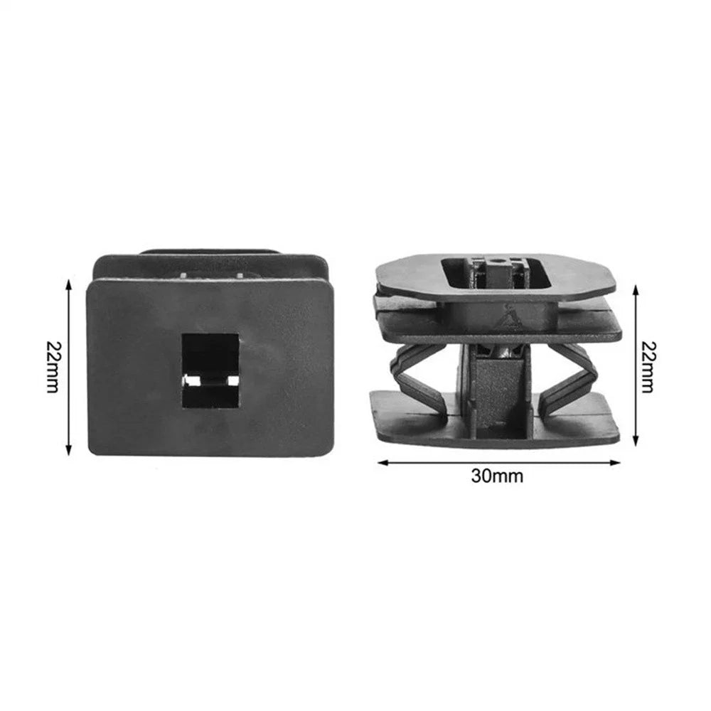 10 x Black Panel Moulding Clips for Ford Lincoln MKZ (2013-2020)