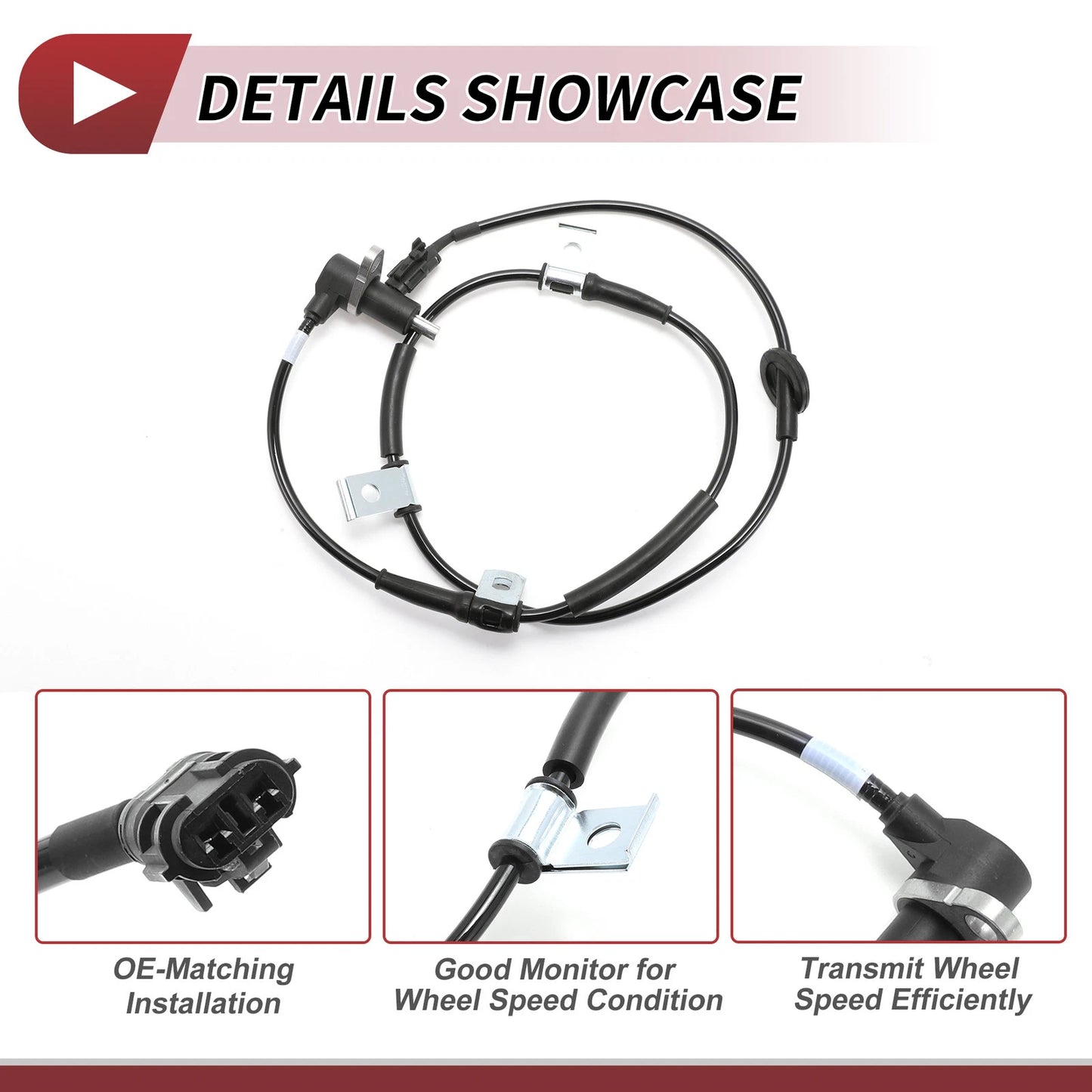 ABS Wheel Speed Sensor No. 9568034501 for Hyundai Sonata (1994–1998)
