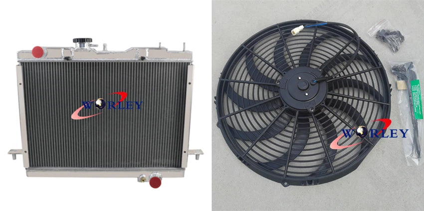 Aluminum Radiator with Fan for Great Wall V240 (2009–2016)