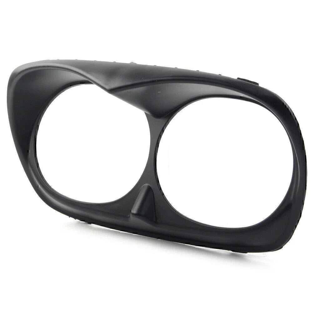 Dual Headlight Fairing Bezel Trim Cover for Harley Road Glide (1998-2013)