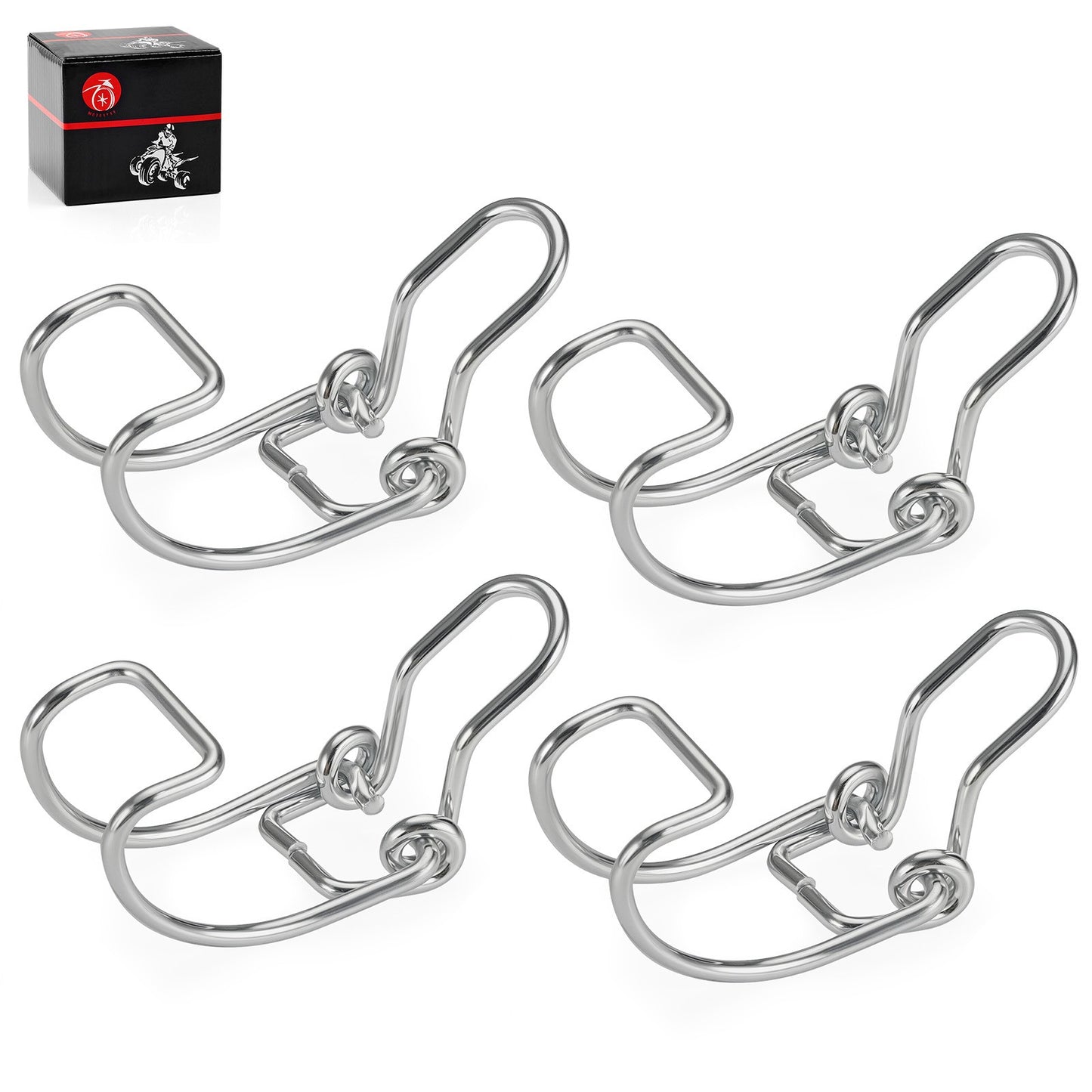 Set of 4 Airbox Clips for Polaris RZR XP 1000 RZR XP 4 1000 (2014–2023)