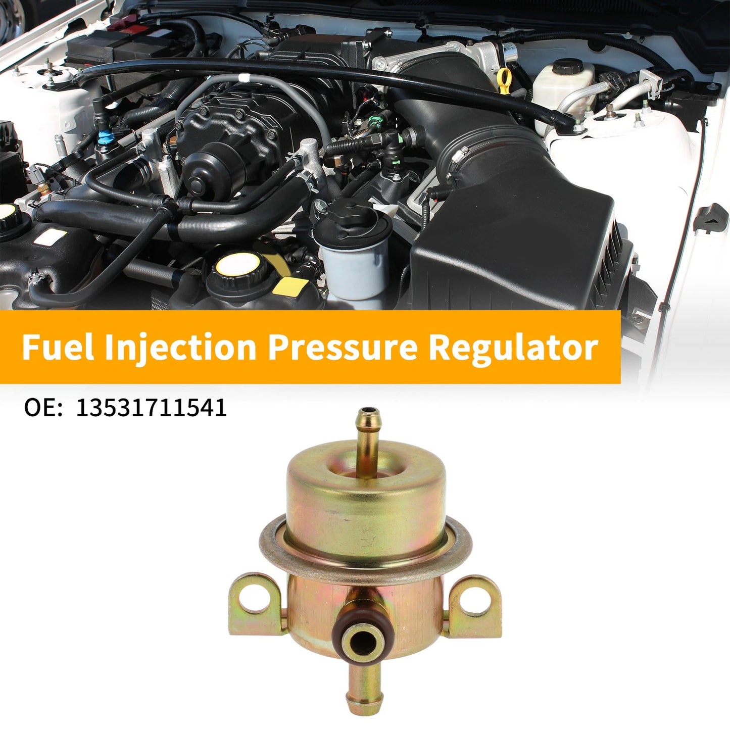 Fuel Pressure Regulator for BMW 318i 325i M3 M5 M6 1984–1993 No. 13531711541