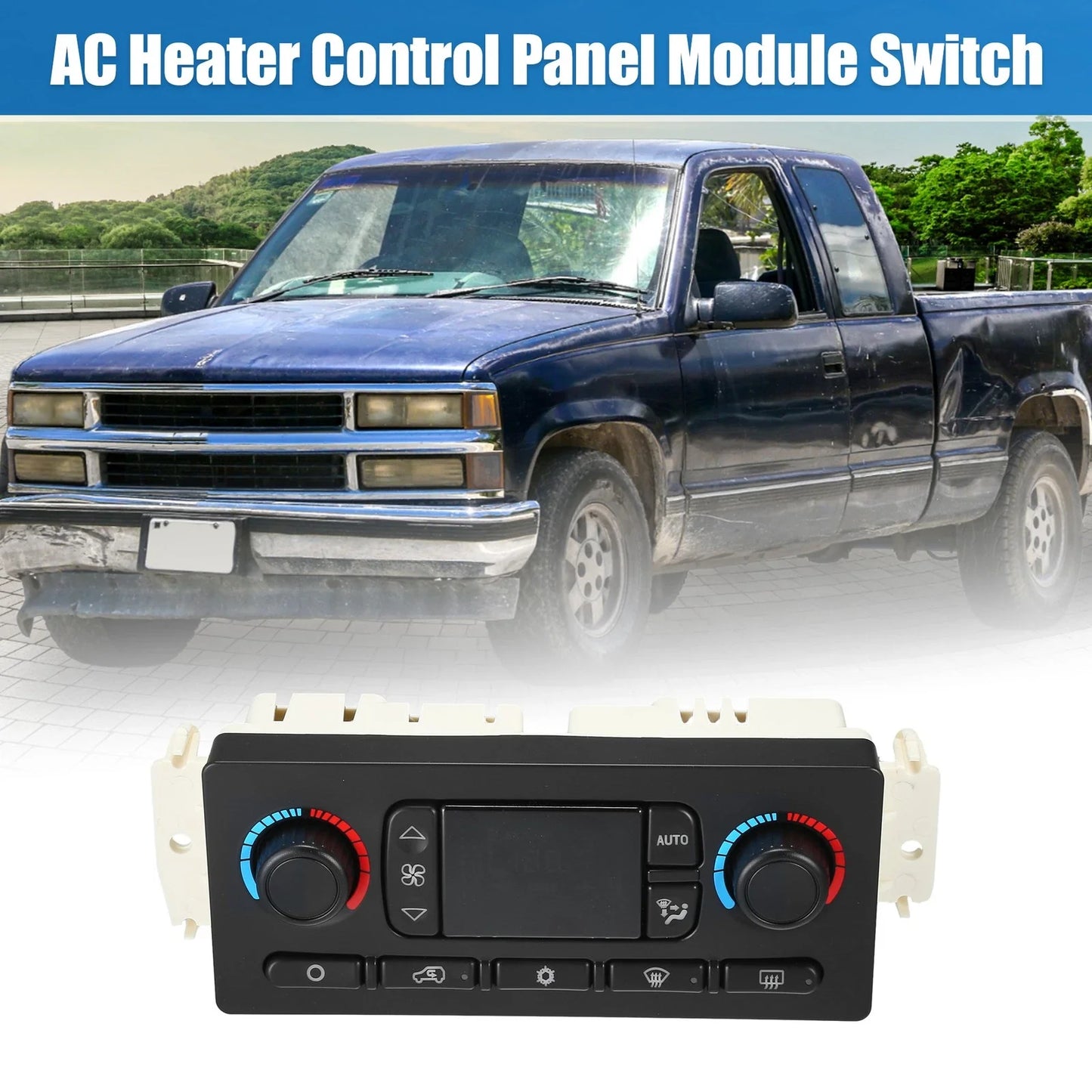 A/C Heater Climate Control Panel for Chevrolet Silverado (2007-2013)
