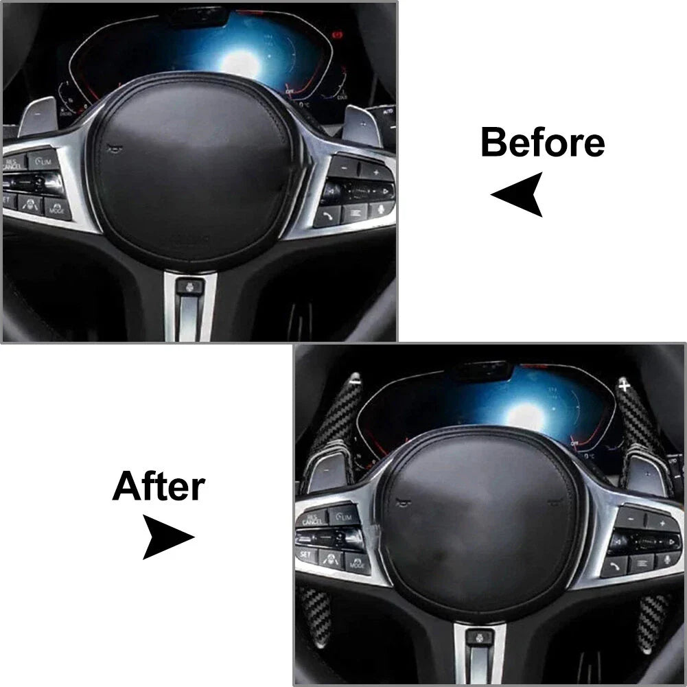 Steering Wheel Paddle Shifter Extensions for BMW 3/5/6/7/8 Series X3 X4 X5