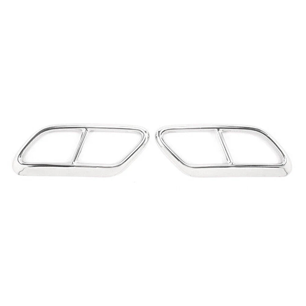 Rear Exhaust Muffler Tail Pipe Cover Trim for Volvo V90 S90 (2016-2020)