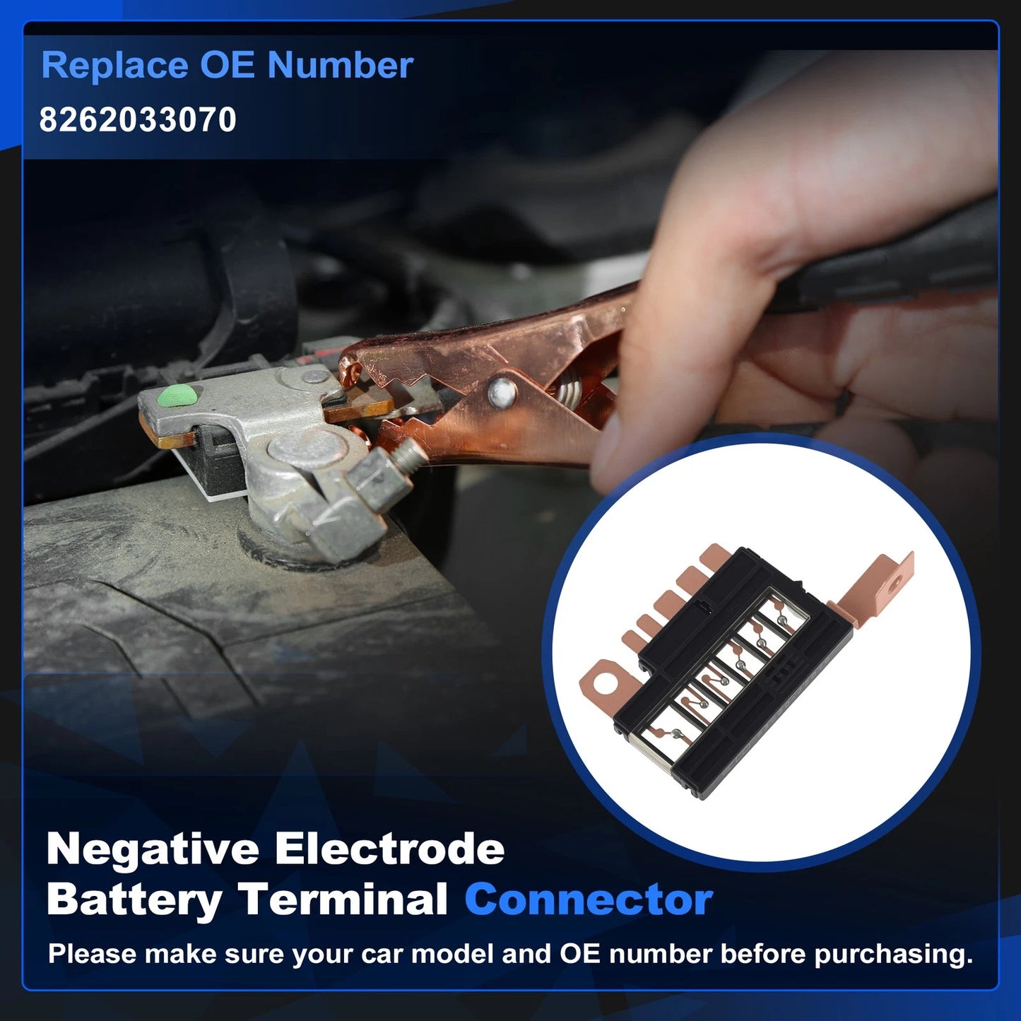 Battery Distribution Fuse Block for Toyota Camry (2018–2023) 8262033070
