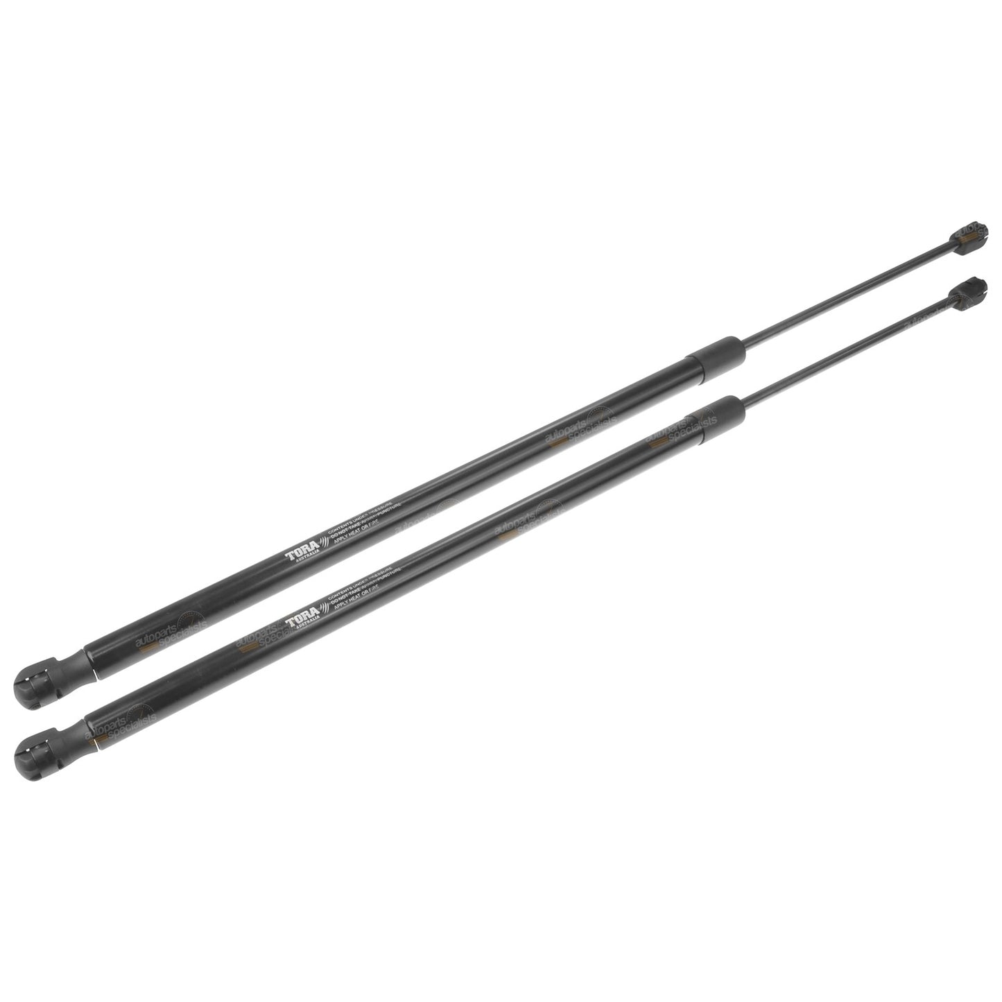 Set of 2 Rear Hatch Gas Struts for Ford Laser KC KE (1985–1988)