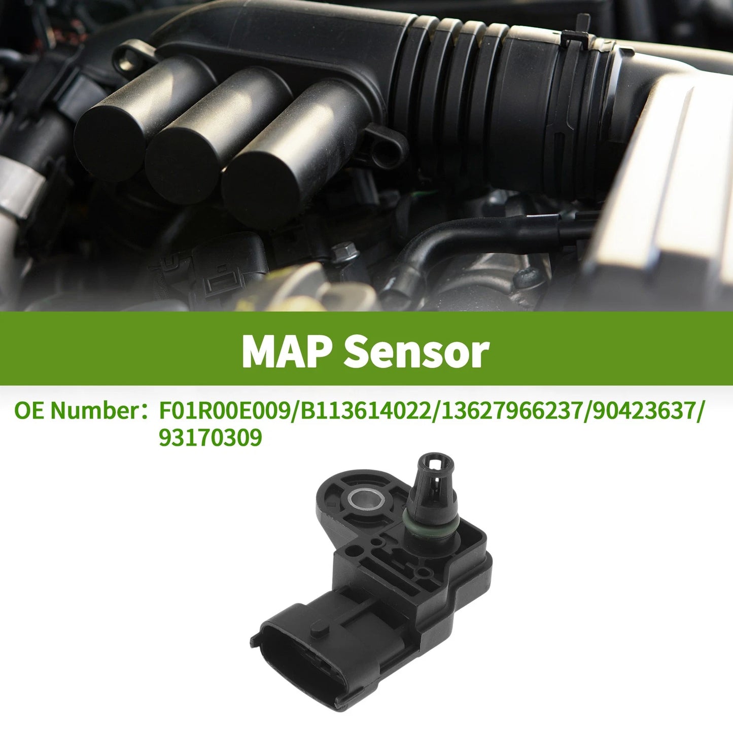 MAP Sensor No.F01R00E009 for Porsche Cayenne Turbo (2003–2010)