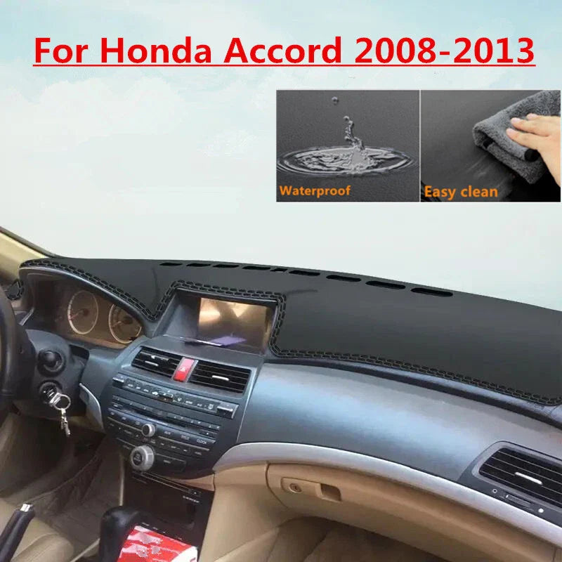 Dashboard Cover PU Leather for Honda Accord (2008–2013)