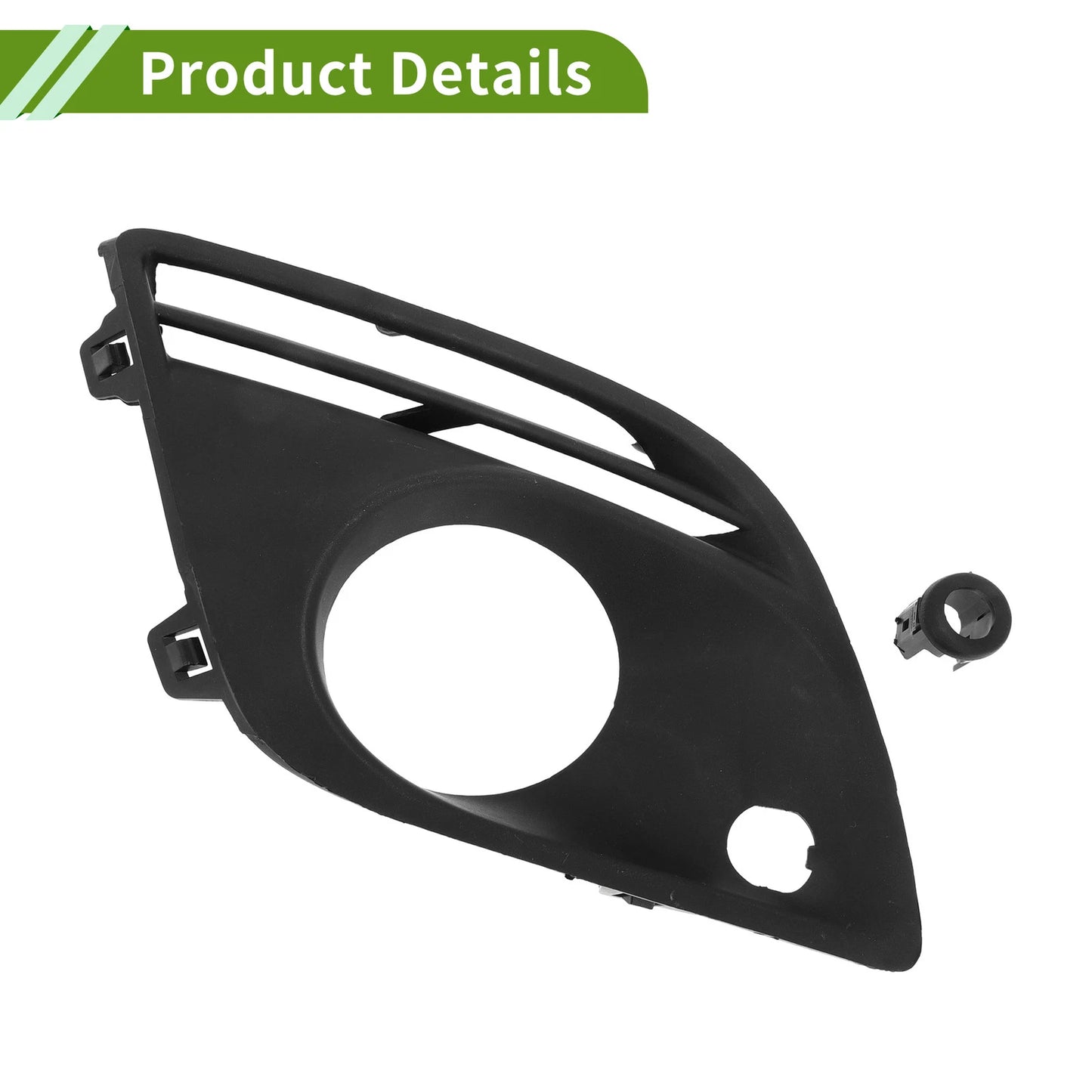 Fog Light Grill for Volvo XC60 (2010–2016) No. 31294052, Black