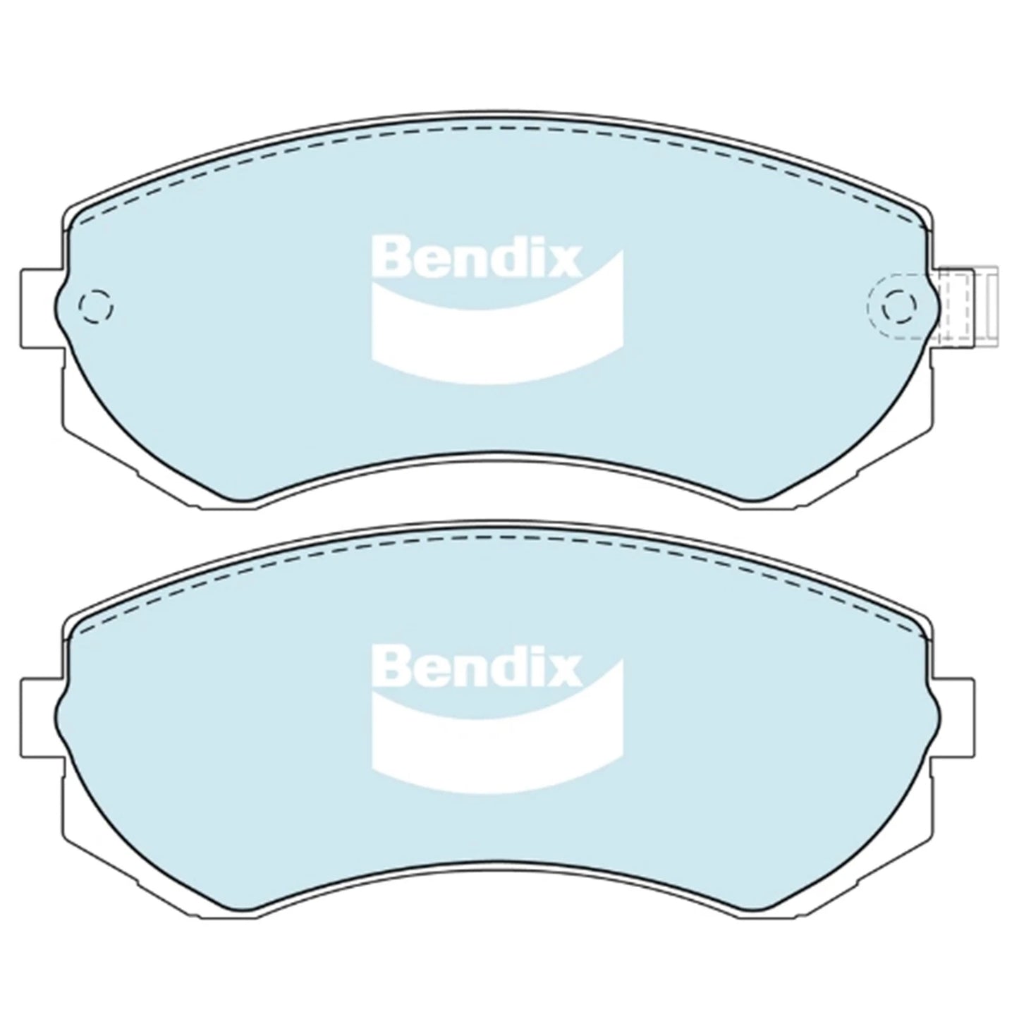 Set of 4 Front Disc Brake Pads for Nissan Silvia S14 (1994–1996)