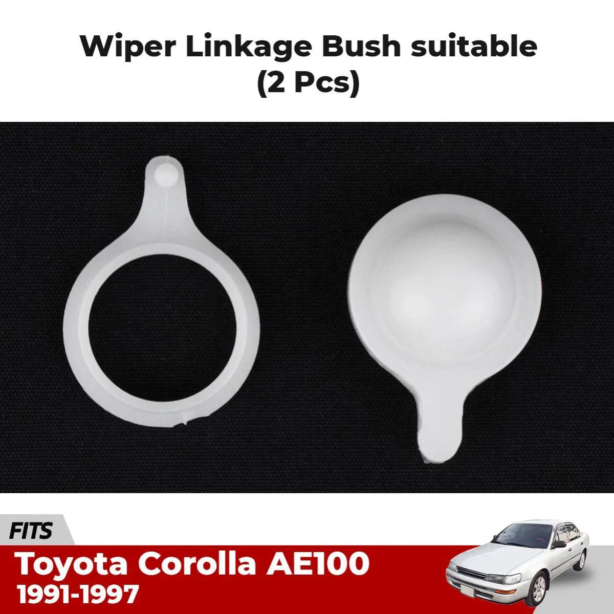 Wiper Linkage Arm Bush Set Fit Toyota Landcruiser 60 Series FJ60 FJ62 HJ60 HJ61