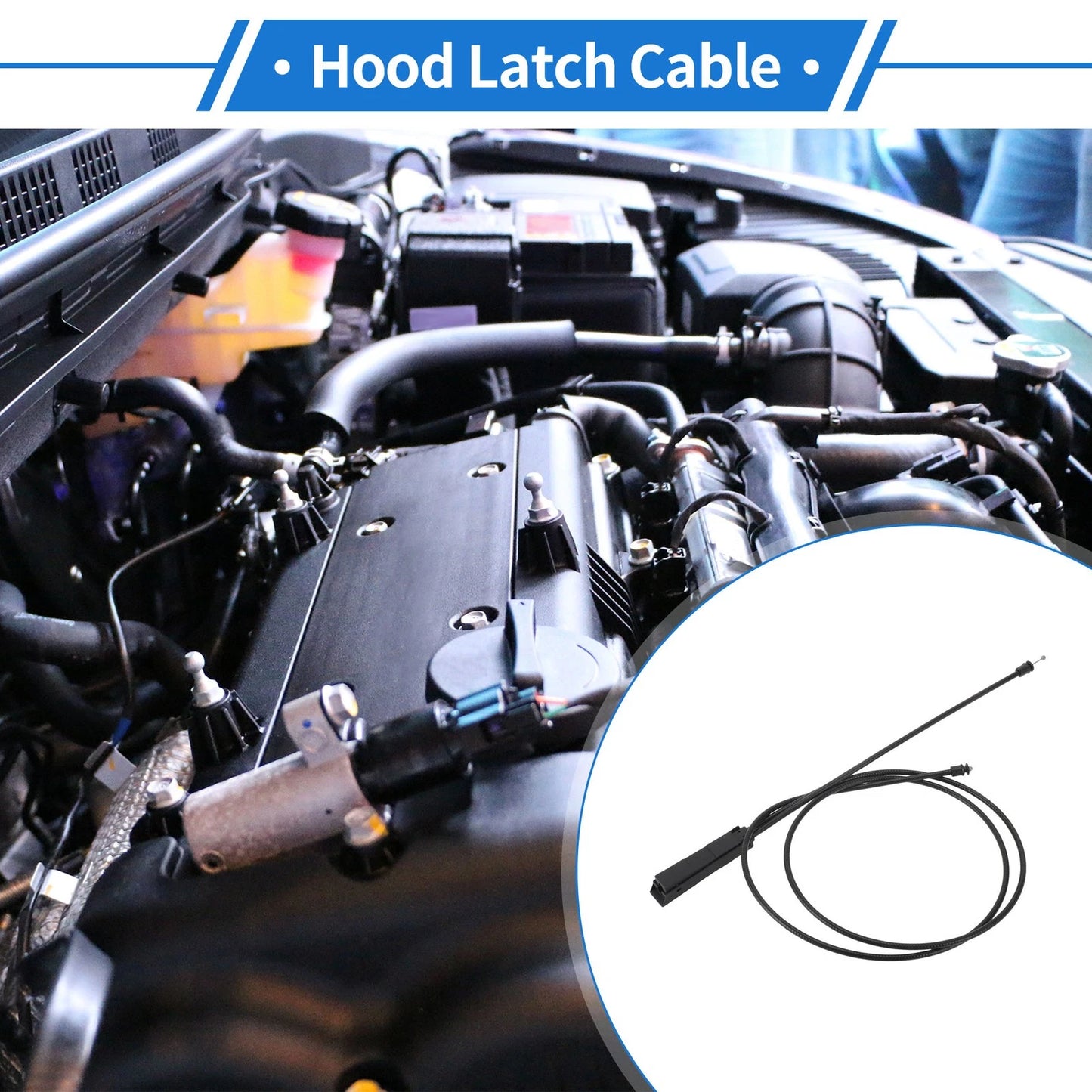 Hood Release Cable No. 2518800059 for Mercedes-Benz R320 (2009)