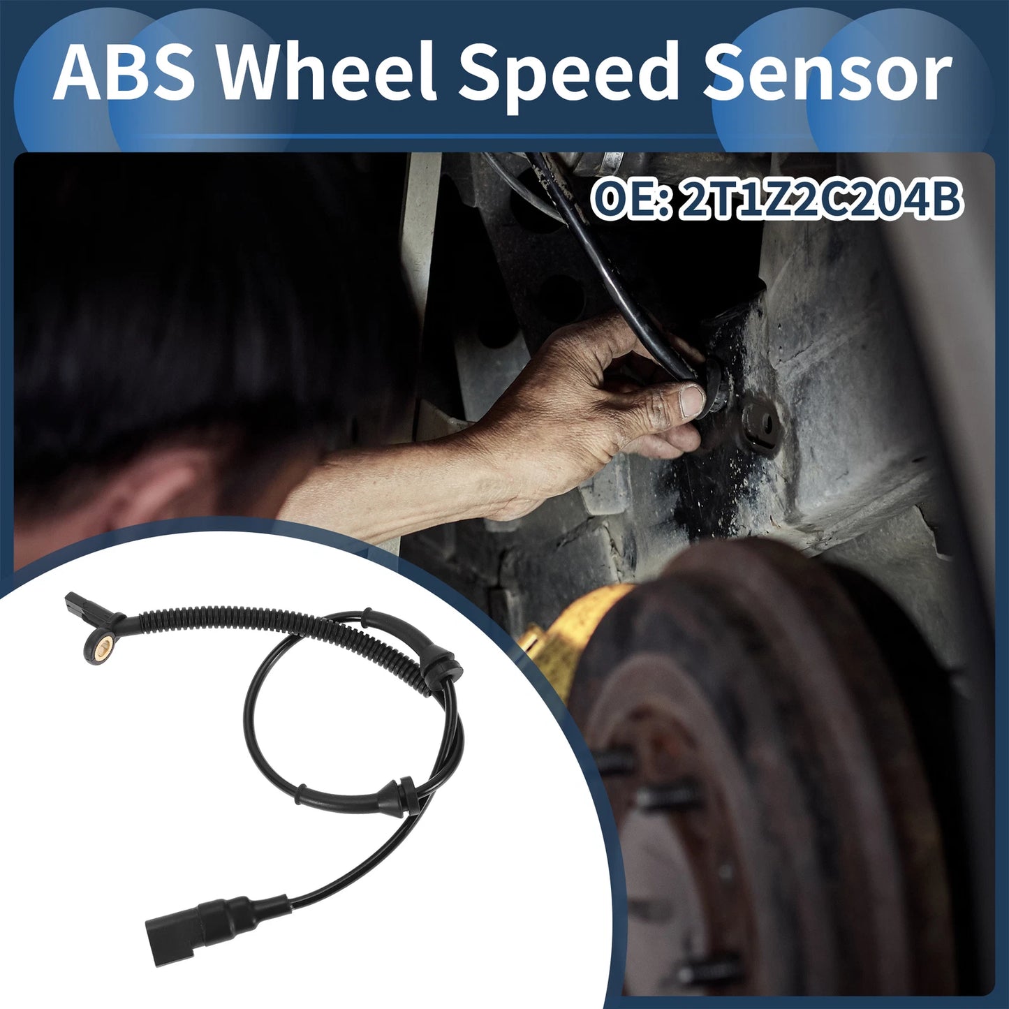 ABS Wheel Speed Sensor No.2T1Z2C204B for Ford Transit Connect (2002–2013)