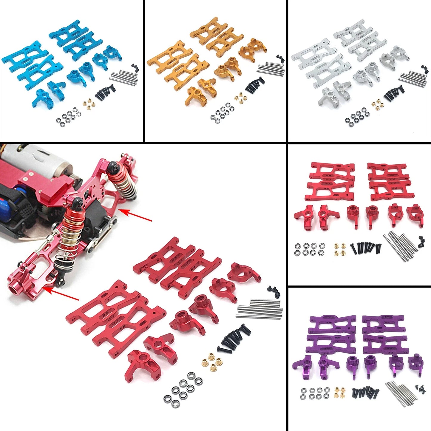 RC metal complete part kit for Wltoys 144001 144002 124016 124017 124018