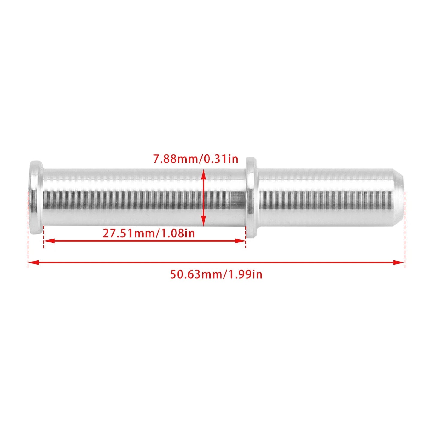 Quick Connect Male 5/16 Fuel Rail Hose Plug Adapter for LS LS1 LS3 (–) AN807-01A