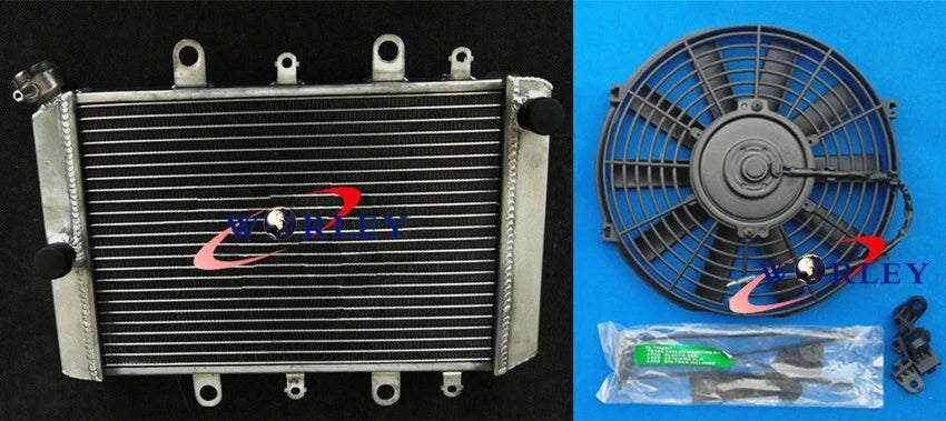 Aluminum Radiator with Fan for Yamaha Grizzly Kodiak 700 (2016–2019)