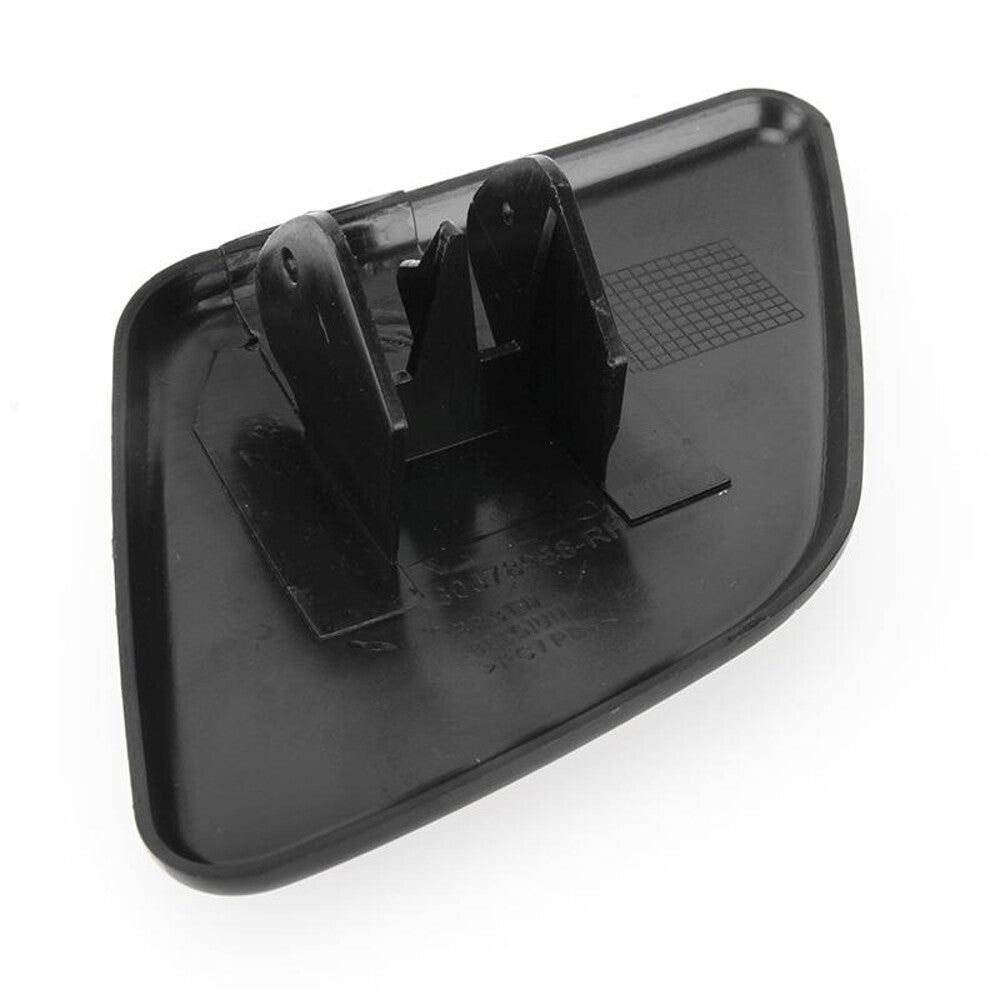 Set of 2 Headlight Washer Covers for Volvo XC90 (2007–2014) - Black Plastic